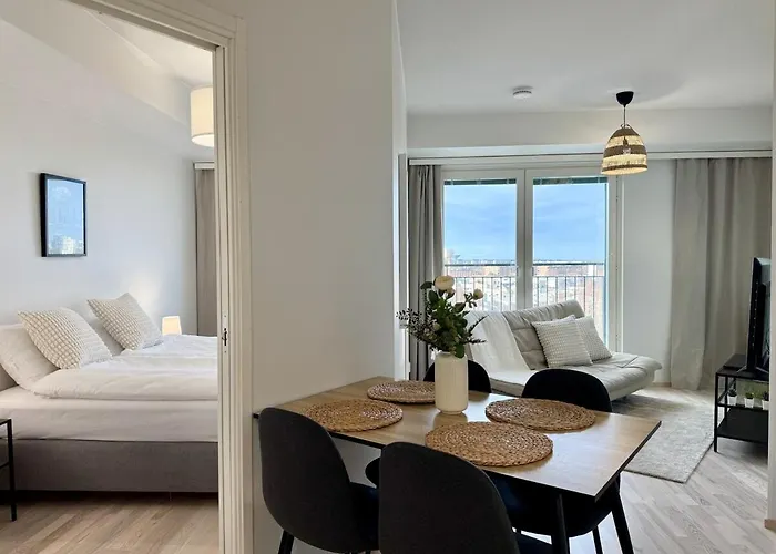 Scandic Style Above Rooftops